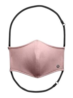 Lululemon Athletica Double Strap Face Mask (Vintage Mauve), One Size